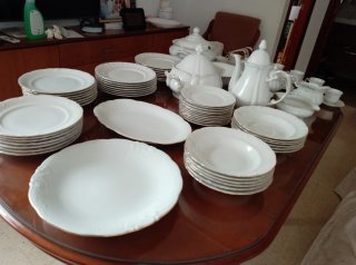 Vajilla Alhambra Porcelana 86 Piezas