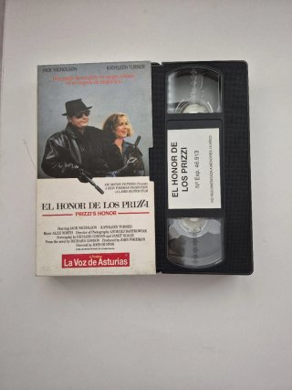 VHS El Honor de los Prizzi
