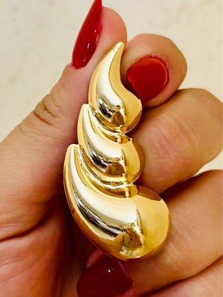 Orecchini donna placcati oro vintage