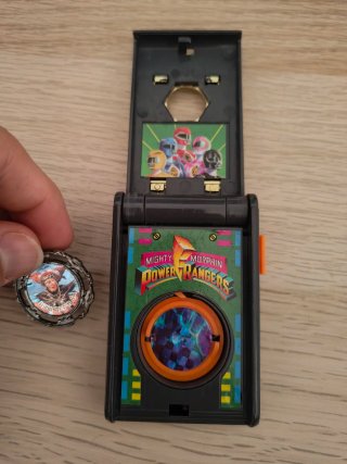 Lanzador Peonzas Power Rangers