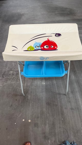 Bañera cambiador plegable para bebé