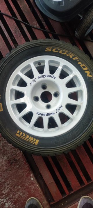 Llantas rally Speedline tierra