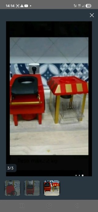 Máquina de Palomitas Roja