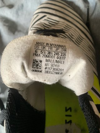 Zapatillas de fútbol Adidas Talla X