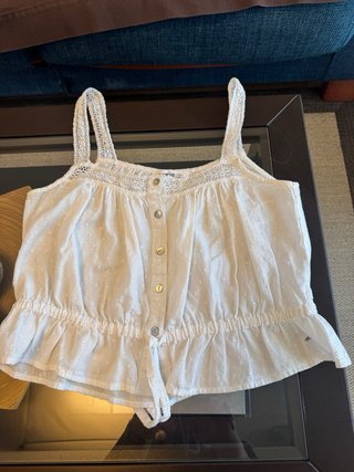 Top tirantes blanco Brownie Talla S