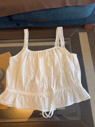 Top tirantes blanco Brownie Talla S