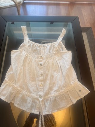 Top tirantes blanco Brownie Talla S