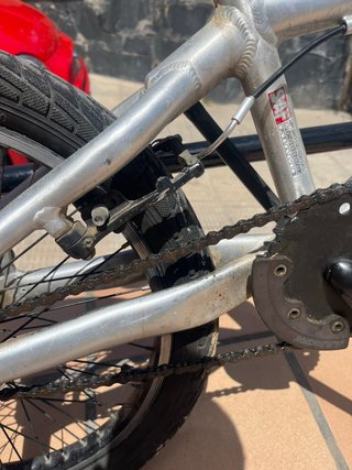 Bicicleta BMX Plata