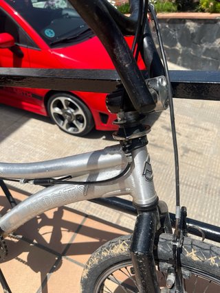 Bicicleta BMX Plata