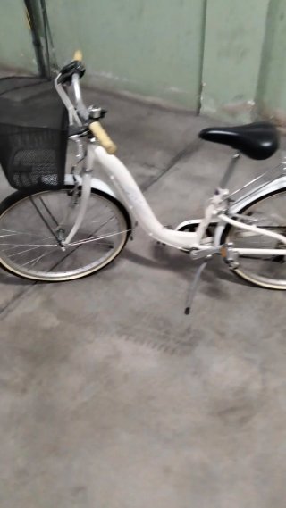 Bicicleta Paseo Niña Blanca monty