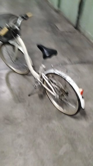 Bicicleta Paseo Niña Blanca monty