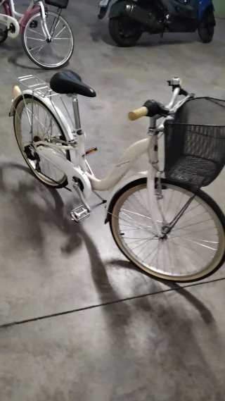 Bicicleta Paseo Niña Blanca monty