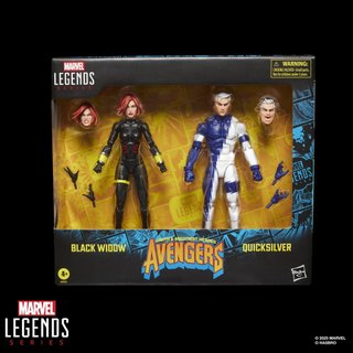 Marvel Legends Black Widow & Quicksilver