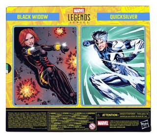 Marvel Legends Black Widow & Quicksilver