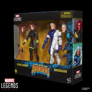 Marvel Legends Black Widow & Quicksilver