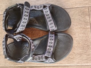 Sandalias Teva Mujer Negras y Grises