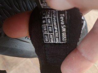 Sandalias Teva Mujer Negras y Grises