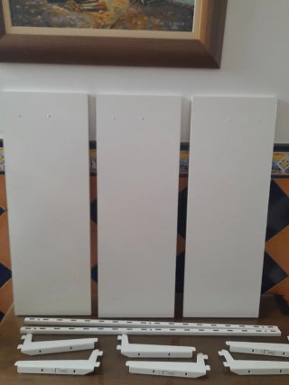 Estantería Pared Ikea 3 Baldas Blanca