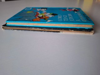 Lote 2 libros antiguos Disney.