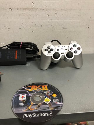 PlayStation 2 Slim Silver PS2 Funzionante