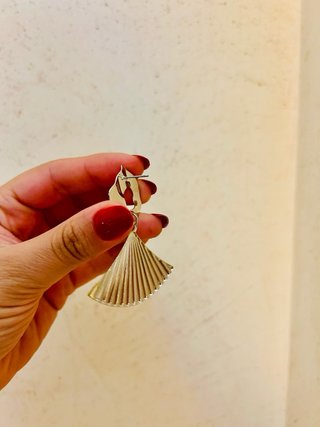 Orecchini donna argento e oro