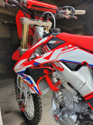 Honda CRF 250 2013 Motocross Roja