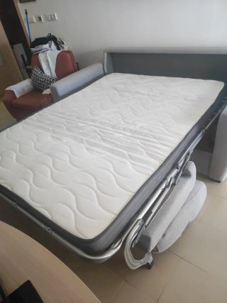 Sofá Cama 3 Plazas Conforama Gris