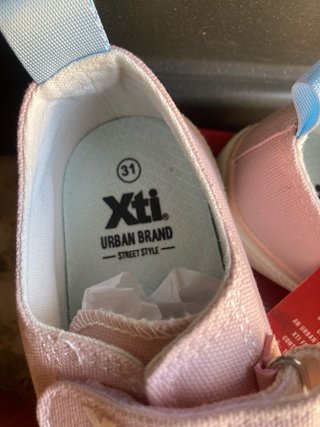 Zapatillas lona rosa Talla 31