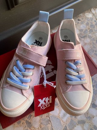 Zapatillas lona rosa Talla 31