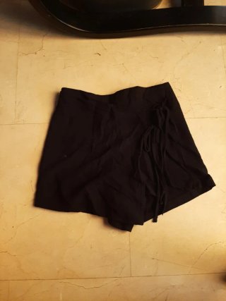 Falda pantalón S negra