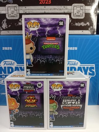 Lote Funko Pop! Heavy Metal Halloween