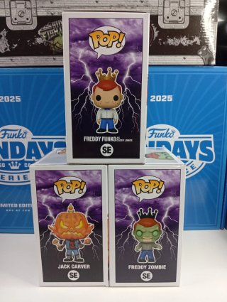 Lote Funko Pop! Heavy Metal Halloween