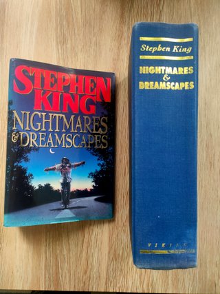 STEPHEN KING - NIGHTMARES & DREAMSCAPES - 1ªED USA