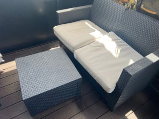 Conjunto Muebles Terraza Ratán