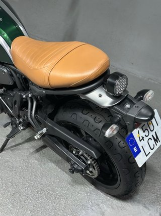 Yamaha XSR700 Naked Marrón/Verde