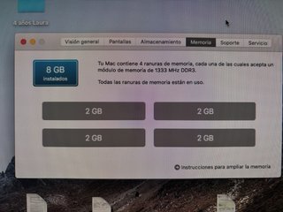 IMAC 27” 2010 Intel i3 Plata