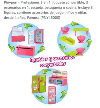 Lote Pinypon: Casa Profesiones,coche y 10 Muñecas