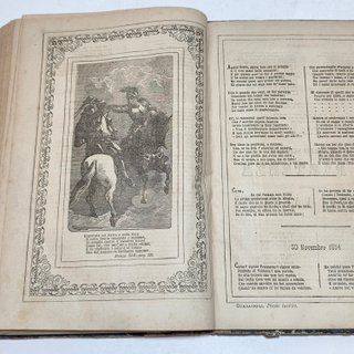 Libro antico 1873 Raccolta di poesie giocose