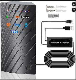 Antena TV HD 39DBI Interior/Exterior