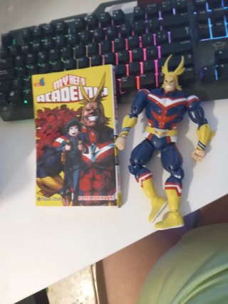 My hero academy libro más el personaje