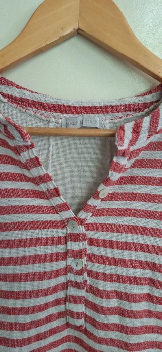 Maglia donna righe Made in Italy