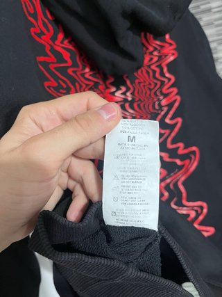 Sudadera Supreme Negra Talla M