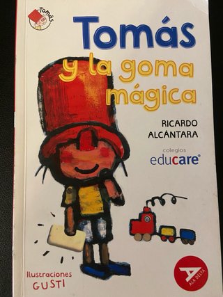 Libro Tomas y la goma magica