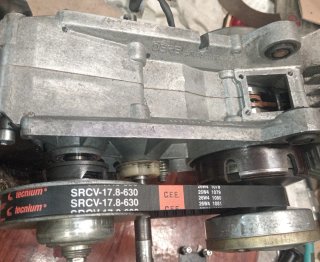 Motor Derbi Variant Pedales Restaurado