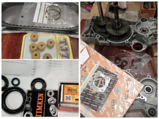 Motor Derbi Variant Pedales Restaurado
