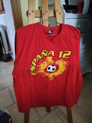 Camiseta España Nº 6, 7, 12 y selección.