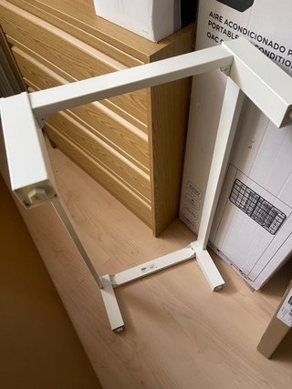 Estructura inferior KALLAX metal blanca