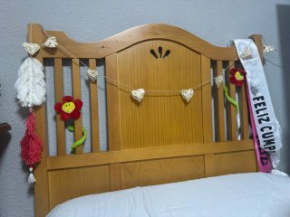 Cabecero de madera