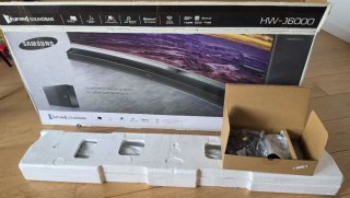 Samsung HW-J6000 Barra Sonido Curva + Subwoofer