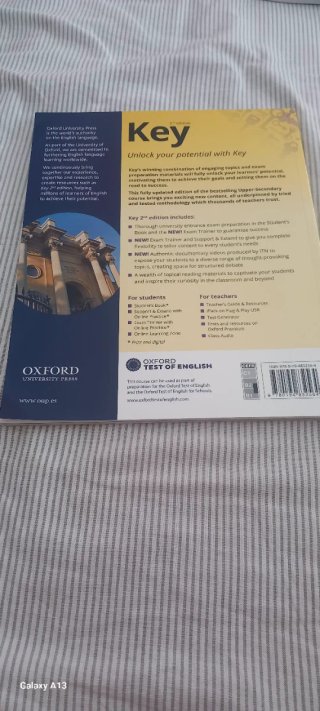 Key Bachillerato 2e 1 Student Book (Spain)